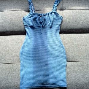 Blue tank top Dress